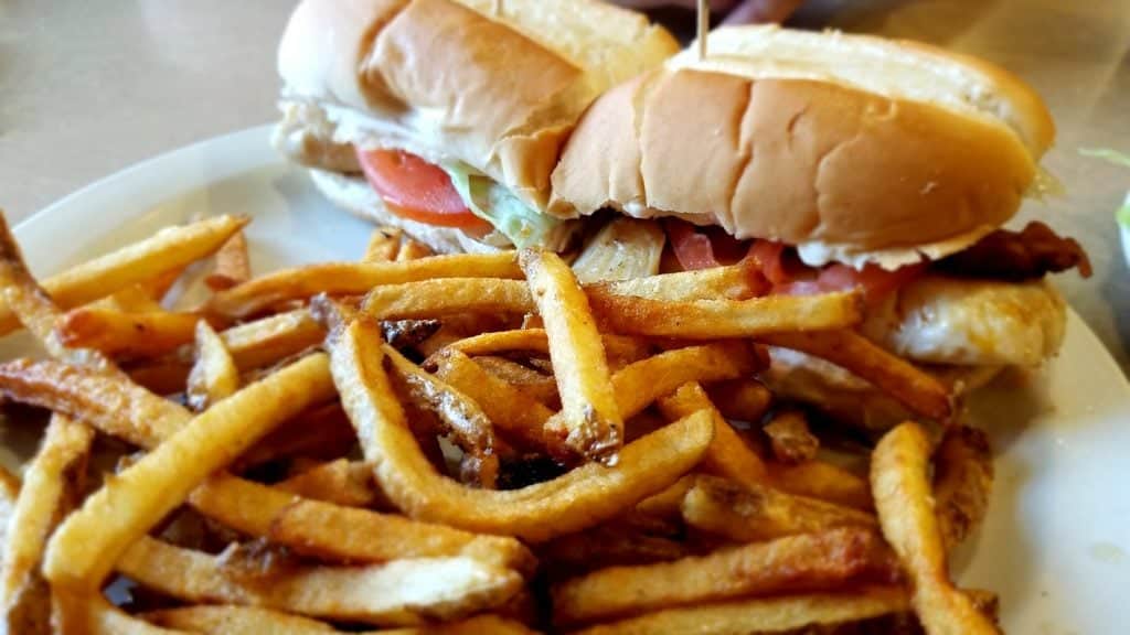 Goodwin's Sandwich and Fries