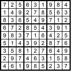 Very Easy Sudoku January 2019 Dimple Times