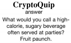 CryptoQuip January Solution