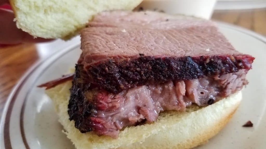 Beef Brisket Sandwich - 7 Miles Smokehouse