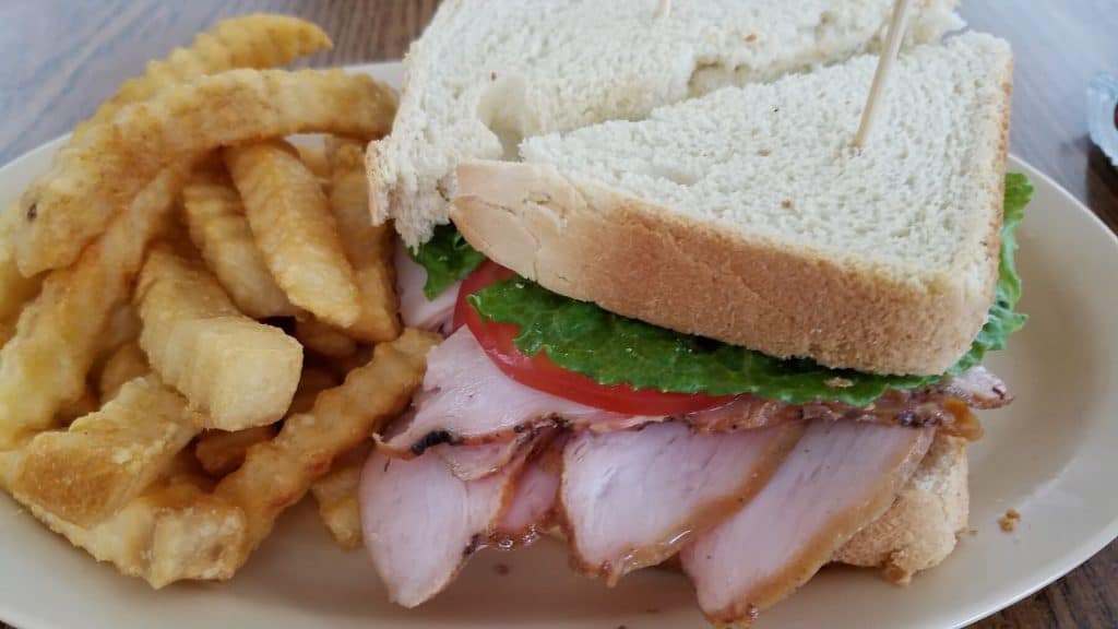 Smoked Turkey Sandwich - 7 Miles Smokehouse