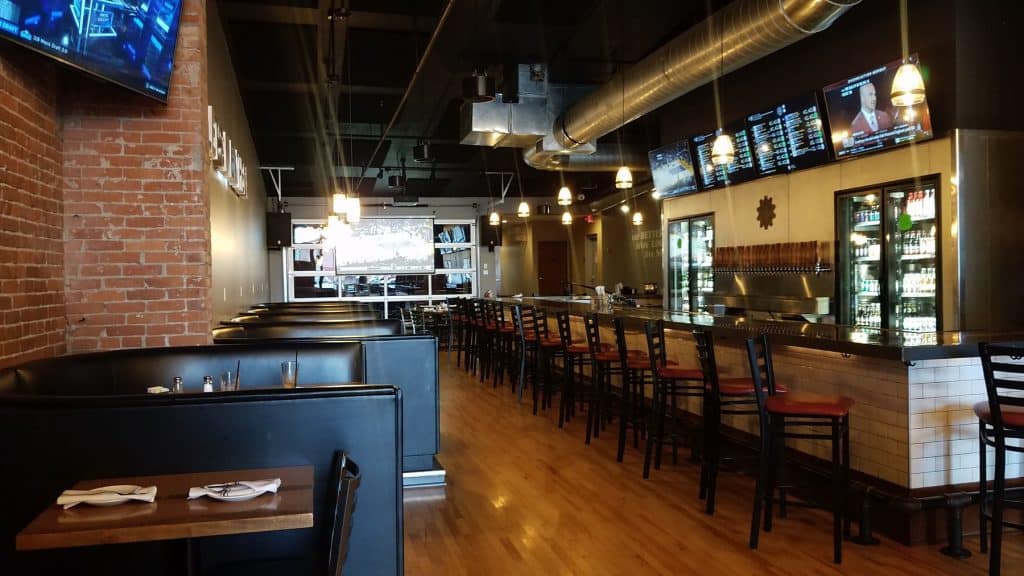 Dining Area at The Pour House at Machinery Hall