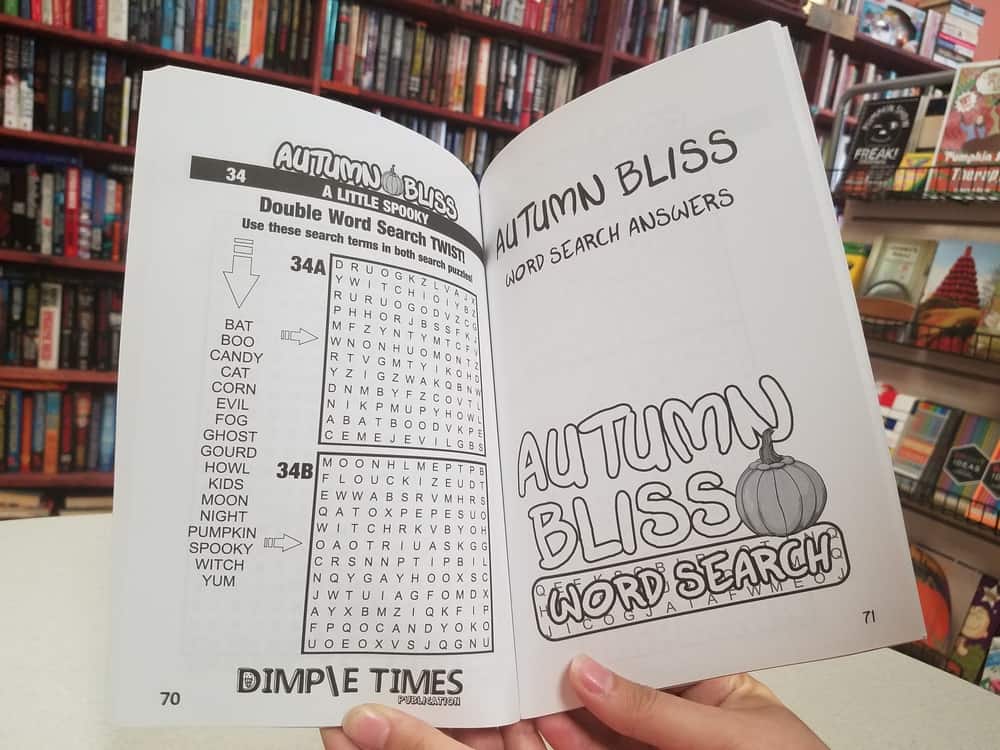 Autumn Bliss Word Search Book