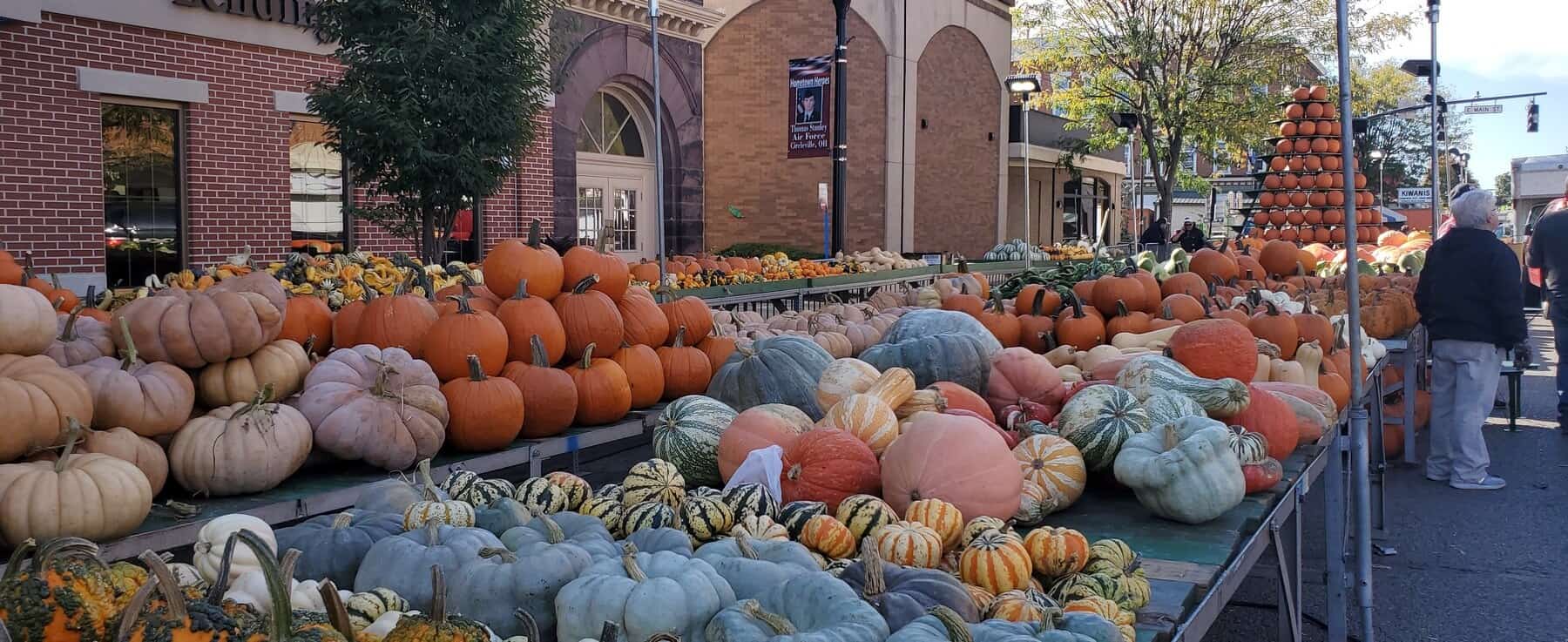 Set up underway for the 2019 Circleville Pumpkin Show | Dimple Times