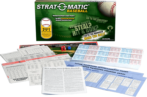 Strat-o-Matic Baseball boardgame review