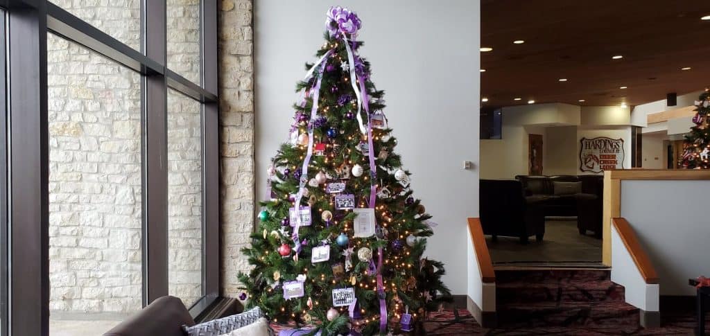 Pickerington Garden Club Christmas Tree at Deer Creek Lodge