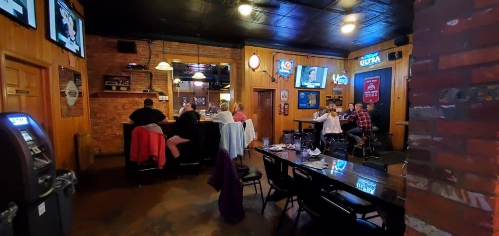 Back Dining Area inside Gant's Pizza and Pub