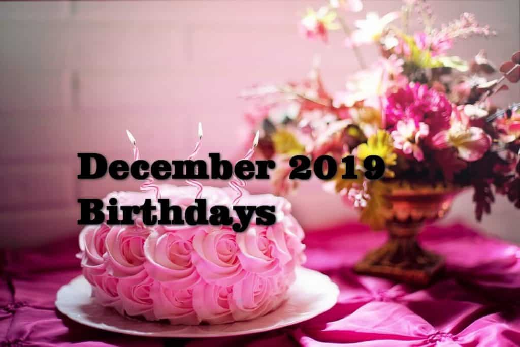 December Birthday 2019