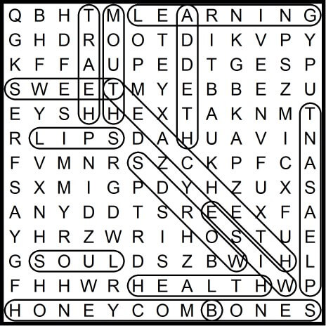 Bible Word Search Proverbs 16-23 and 24