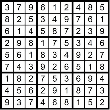 Easy Sudoku February 28 2020