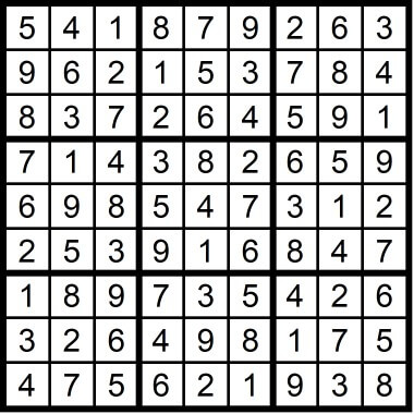 Hard Sudoku January 24 2020