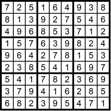 Medium Sudoku February 14 2020