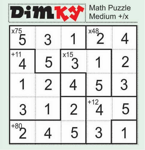 Dimkey Math Puzzle