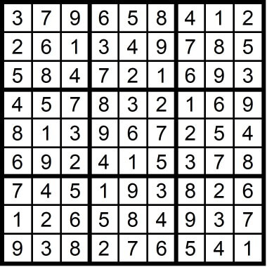 Medium Sudoku March 27 2020