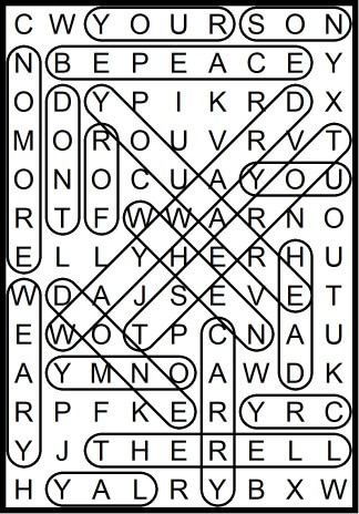 Monkey Bars Word Search Carry on my wayward son March 13 2020