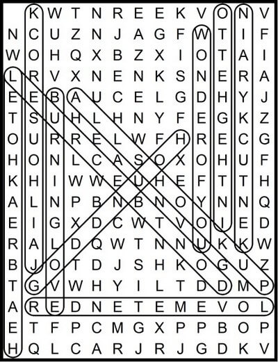 Thank you Elvis songs Word Search March 13 2020
