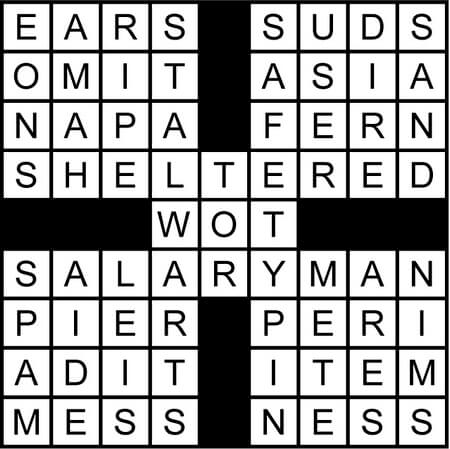 Those who get it done crossword March 13 2020