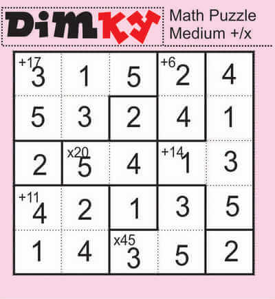 Dimkey Math Puzzle April 10 2020