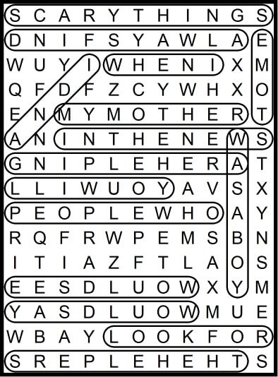 Mr Rogers helpers word search 2 April 24 2020