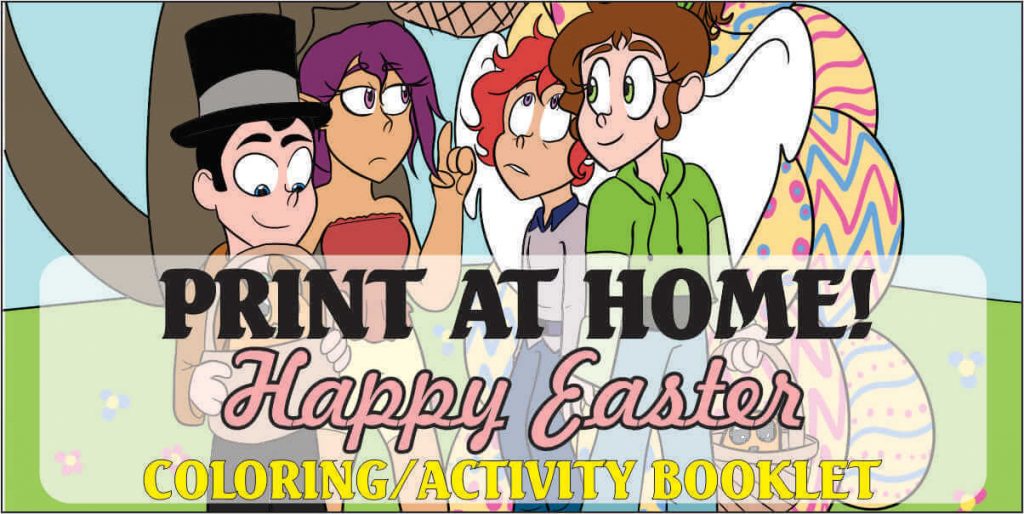 Print at Home Easter Activity Book