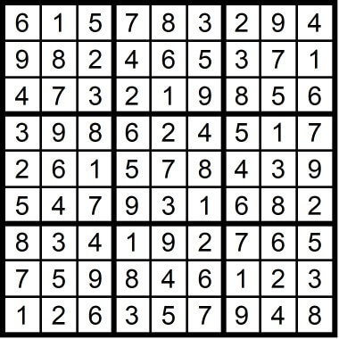 Sudoku Medium April 24 2020