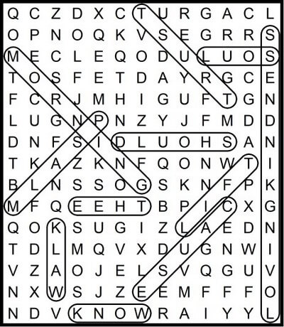 Bible Word Search Psalm 143-8 - May 22 2020