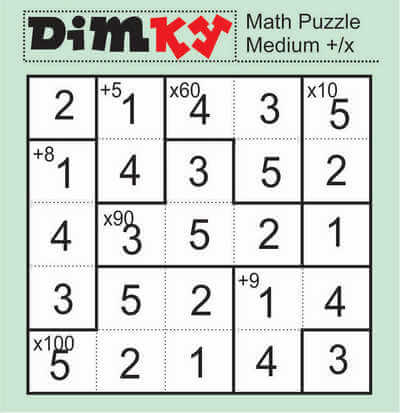 Dimkey Math Puzzle May 22 2020