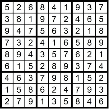 Sudoku Hard May 22 2020