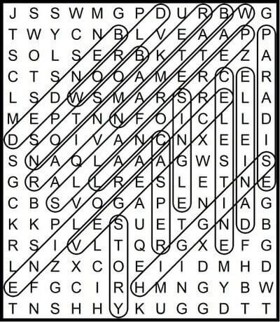 Throwback 1995 word search May 8 2020