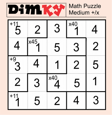 Dimkey Math Puzzle August 28 2020