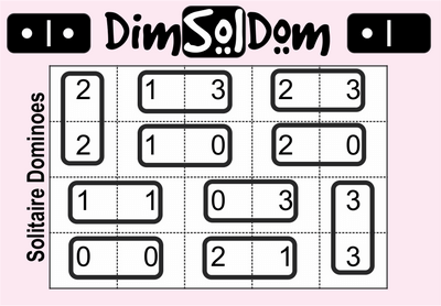 DimSolDom Solitaire Dominoes September 25, 2020
