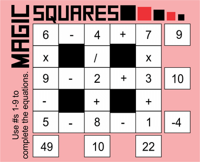 Magic Squares October 9, 2020