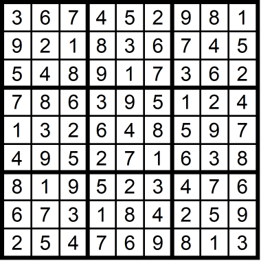 Sudoku Hard September 25, 2020