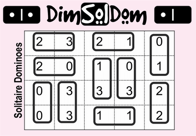 DimSolDom Solitaire Dominoes November 20, 2020