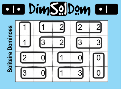 DimSolDom Solitaire Dominoes November 6, 2020