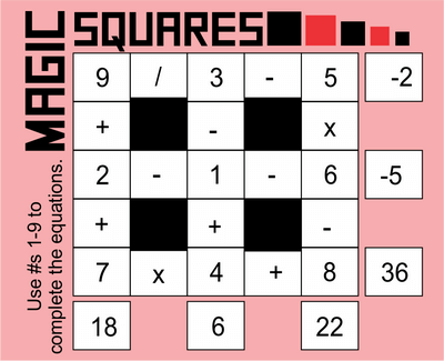 Math Squares November 6. 2020