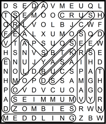 Scooby Doo Word Search