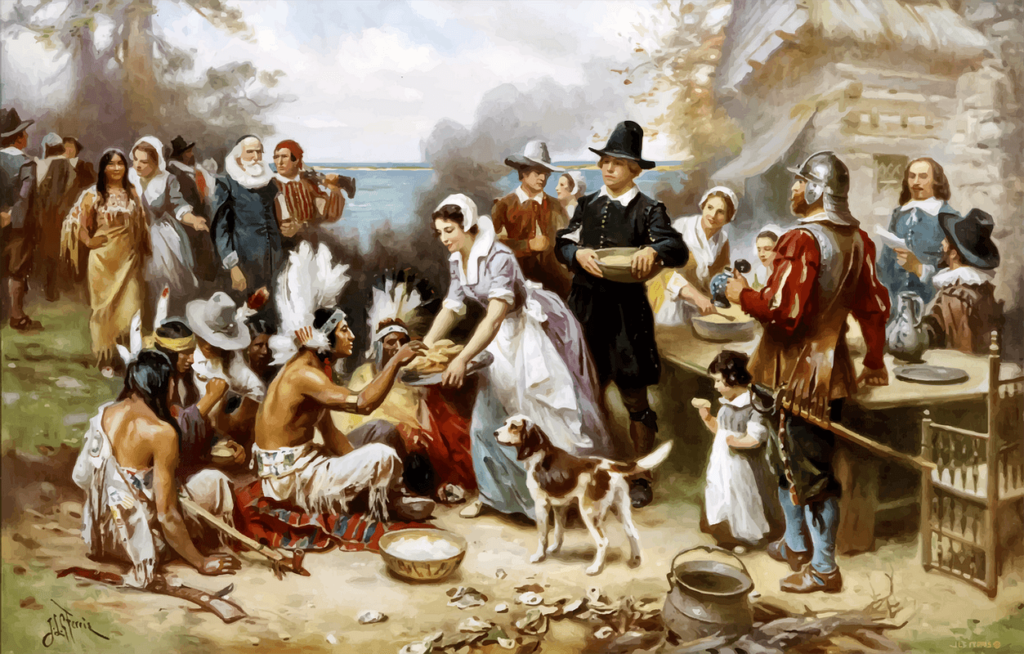 The first 'Thanksgiving'