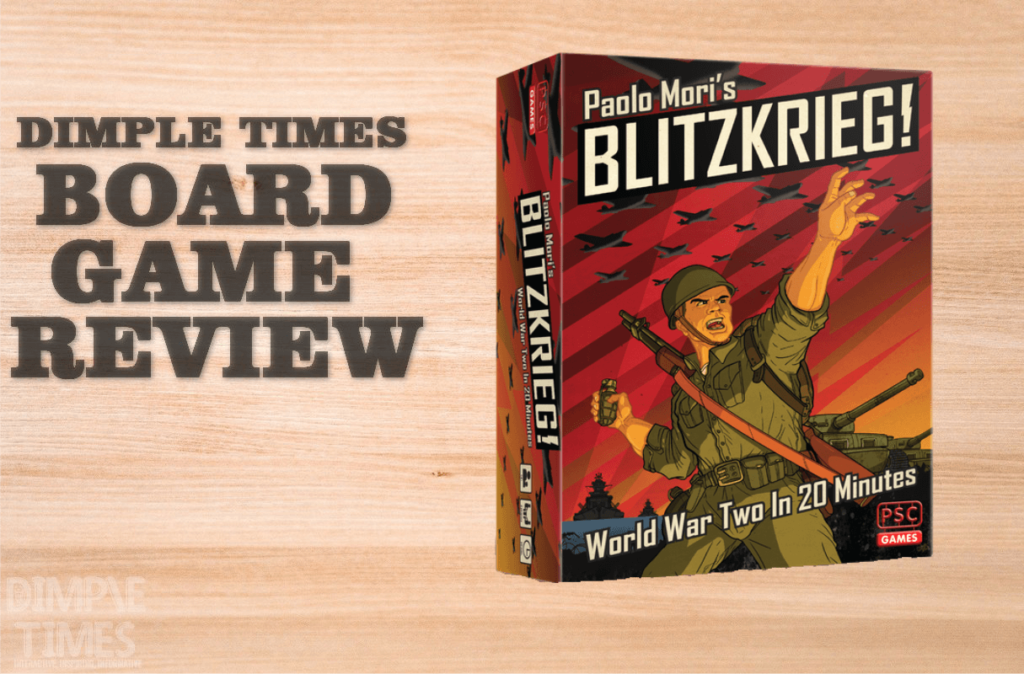 BLITZKRIEG! By Paolo Mori Boardgame Review