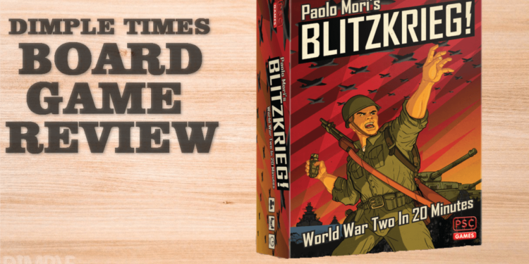 BLITZKRIEG! By Paolo Mori Boardgame Review