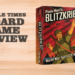 BLITZKRIEG! By Paolo Mori Boardgame Review