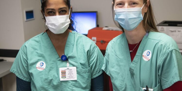 Adena_Dr. Rekha Raveendran and Dr. Dana Esham