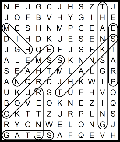 Bible Word Search January 14, 2021