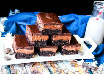 Death by Chocolate 3 Layer Brownies
