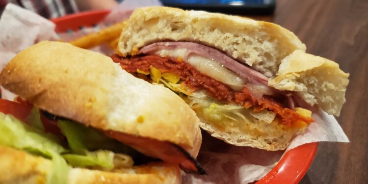 Italian Sub at Blades Pizza