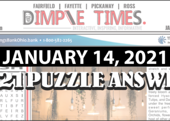 Puzzle Answers for February 14, 2021