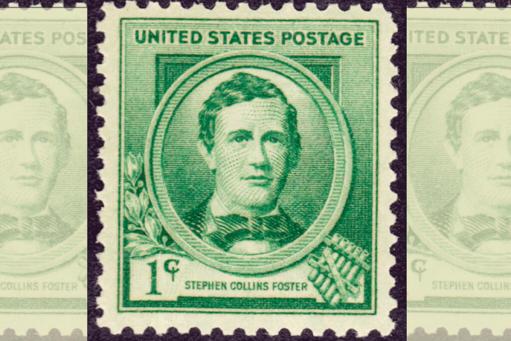 Stephen Foster Postage Stamp Cover