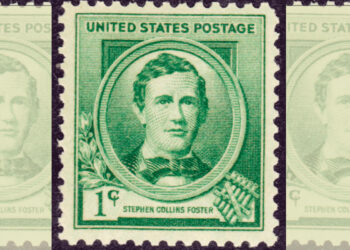 Stephen Foster Postage Stamp Cover