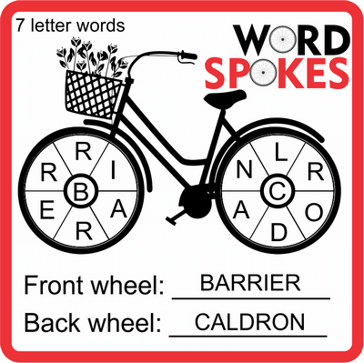 Word Spokes January 28, 2021