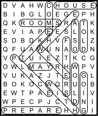 Bible Word Search February 11, 2021